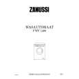 ZANUSSI FWF1400 Owners Manual ZANUSSI FWF1400 Owners Manual