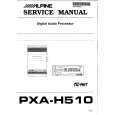 ALPINE PXA-H510 Service Manual ALPINE PXA-H510 Service Manual