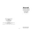 BRANDT FB2000E Owners Manual BRANDT FB2000E Owners Manual