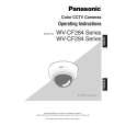 PANASONIC WVCF284 Owners Manual PANASONIC WVCF284 Owners Manual