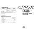 KENWOOD KDC-C667 Owners Manual KENWOOD KDC-C667 Owners Manual