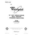 WHIRLPOOL SS3004SRN1 Parts Catalog WHIRLPOOL SS3004SRN1 Parts Catalog