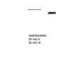 ZANUSSI ZD604W Owners Manual ZANUSSI ZD604W Owners Manual