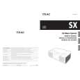 TEAC SX Owners Manual TEAC SX Owners Manual