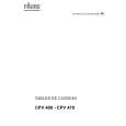 FAURE CPV400B Owners Manual FAURE CPV400B Owners Manual