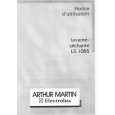 ARTHUR MARTIN ELECTROLUX LS1085 Owners Manual ARTHUR MARTIN ELECTROLUX LS1085 Owners Manual
