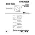 SONY GDM20SE2T Service Manual SONY GDM20SE2T Service Manual