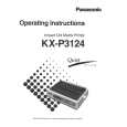 PANASONIC KXP3124 Owners Manual PANASONIC KXP3124 Owners Manual