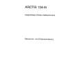 AEG ARCTIS134-6I Owners Manual AEG ARCTIS134-6I Owners Manual