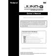 ROLAND JUNO-G Owners Manual ROLAND JUNO-G Owners Manual