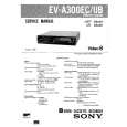 SONY EVA300EC/UB Service Manual SONY EVA300EC/UB Service Manual