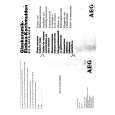 AEG 611K-WR/CH/DK/S Owners Manual AEG 611K-WR/CH/DK/S Owners Manual