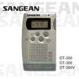 SANGEAN DT300 Manual de Usuario SANGEAN DT300 Manual de Usuario
