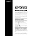 ROLAND SPD-20 Owners Manual ROLAND SPD-20 Owners Manual