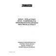 ZANUSSI ZI9164A Owners Manual ZANUSSI ZI9164A Owners Manual
