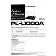 PIONEER PLL1000A Service Manual PIONEER PLL1000A Service Manual