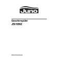 JUNO-ELECTROLUX JSI6562B Owners Manual JUNO-ELECTROLUX JSI6562B Owners Manual
