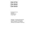 AEG DM8600-M/AUS Owners Manual AEG DM8600-M/AUS Owners Manual