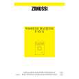 ZANUSSI F855G Owners Manual ZANUSSI F855G Owners Manual