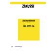 ZANUSSI ZDI6053QA Owners Manual ZANUSSI ZDI6053QA Owners Manual