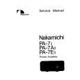 NAKAMICHI PA7II Service Manual NAKAMICHI PA7II Service Manual
