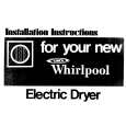 WHIRLPOOL LE9800XKW0 Installation Manual WHIRLPOOL LE9800XKW0 Installation Manual
