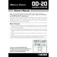 BOSS OD-20 Owners Manual BOSS OD-20 Owners Manual