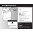 WHIRLPOOL RF390LXKP0 Installation Manual WHIRLPOOL RF390LXKP0 Installation Manual