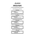 ALESIS MICRON Quick Start ALESIS MICRON Quick Start
