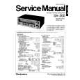 TECHNICS SA300 Service Manual TECHNICS SA300 Service Manual
