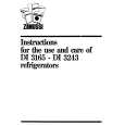ZANUSSI Di3165/A Owners Manual ZANUSSI Di3165/A Owners Manual