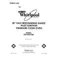 WHIRLPOOL SF0100SYN0 Parts Catalog WHIRLPOOL SF0100SYN0 Parts Catalog