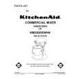 WHIRLPOOL KM25G0XWH4 Parts Catalog WHIRLPOOL KM25G0XWH4 Parts Catalog