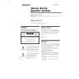 SONY SRSA71 Owners Manual SONY SRSA71 Owners Manual