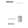 THERMA GSIB60W Owners Manual THERMA GSIB60W Owners Manual