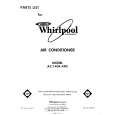 WHIRLPOOL AC1404XP0 Parts Catalog WHIRLPOOL AC1404XP0 Parts Catalog