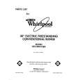 WHIRLPOOL RF3100XVN0 Parts Catalog WHIRLPOOL RF3100XVN0 Parts Catalog