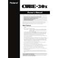 ROLAND CUBE-30X Owners Manual ROLAND CUBE-30X Owners Manual