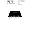 KENWOOD KAC742 Service Manual KENWOOD KAC742 Service Manual