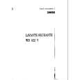 ZANUSSI WD822V Owners Manual ZANUSSI WD822V Owners Manual