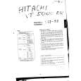 HITACHI VT5000ER Service Manual HITACHI VT5000ER Service Manual