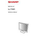 SHARP LLT15V1 Owners Manual SHARP LLT15V1 Owners Manual