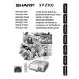 SHARP XV-Z100 Owners Manual SHARP XV-Z100 Owners Manual