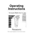 PANASONIC ES205 Owners Manual PANASONIC ES205 Owners Manual