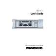 MACKIE HDRPRO User Guide MACKIE HDRPRO User Guide