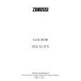 ZANUSSI ZGL62ITX Owners Manual ZANUSSI ZGL62ITX Owners Manual