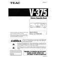TEAC V375 Owners Manual TEAC V375 Owners Manual
