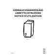ELECTROLUX EW872K Owners Manual ELECTROLUX EW872K Owners Manual