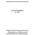 ELEKTRONIKA C432 WERSJA II Service Manual ELEKTRONIKA C432 WERSJA II Service Manual