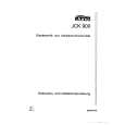 JUNO-ELECTROLUX JCK900 Owners Manual JUNO-ELECTROLUX JCK900 Owners Manual